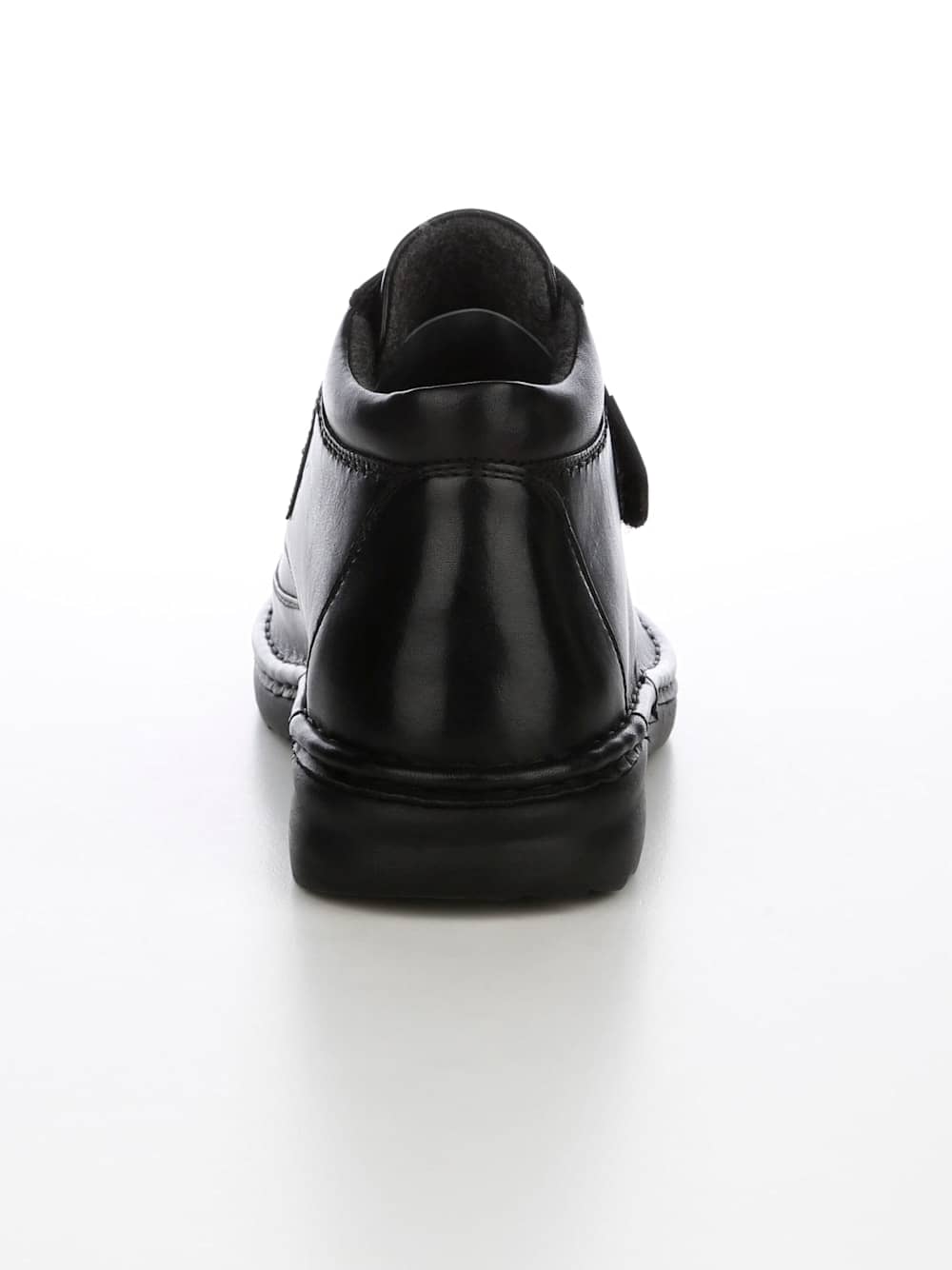 Vamos Stiefelette mit praktischem Klettverschluss - Schwarz