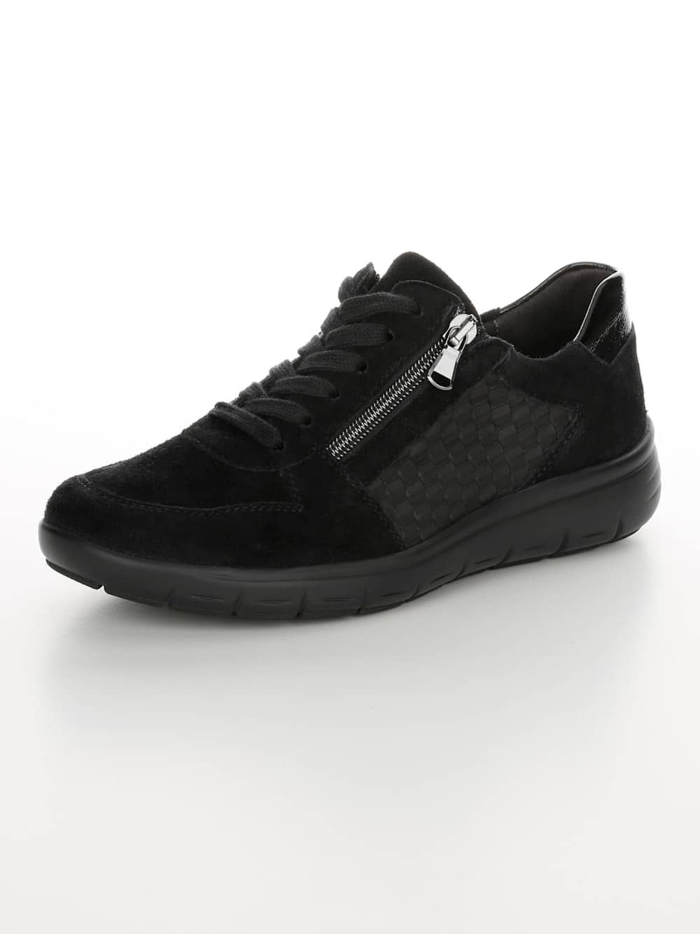 Vamos Schnurschuh mit Shock-Absorber - Schwarz