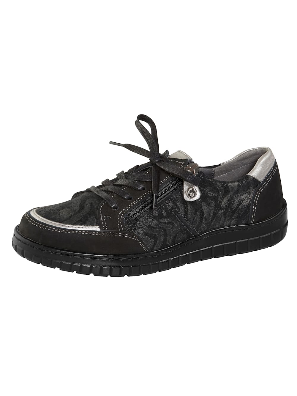 Vamos Schnurschuh - Schwarz