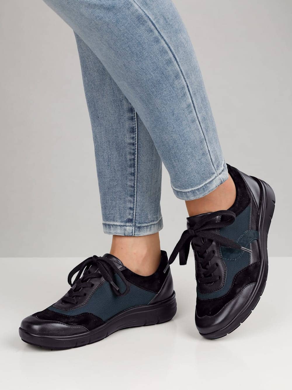 Vamos Schnurschuh mit Shock-Absorber - Dunkelblau