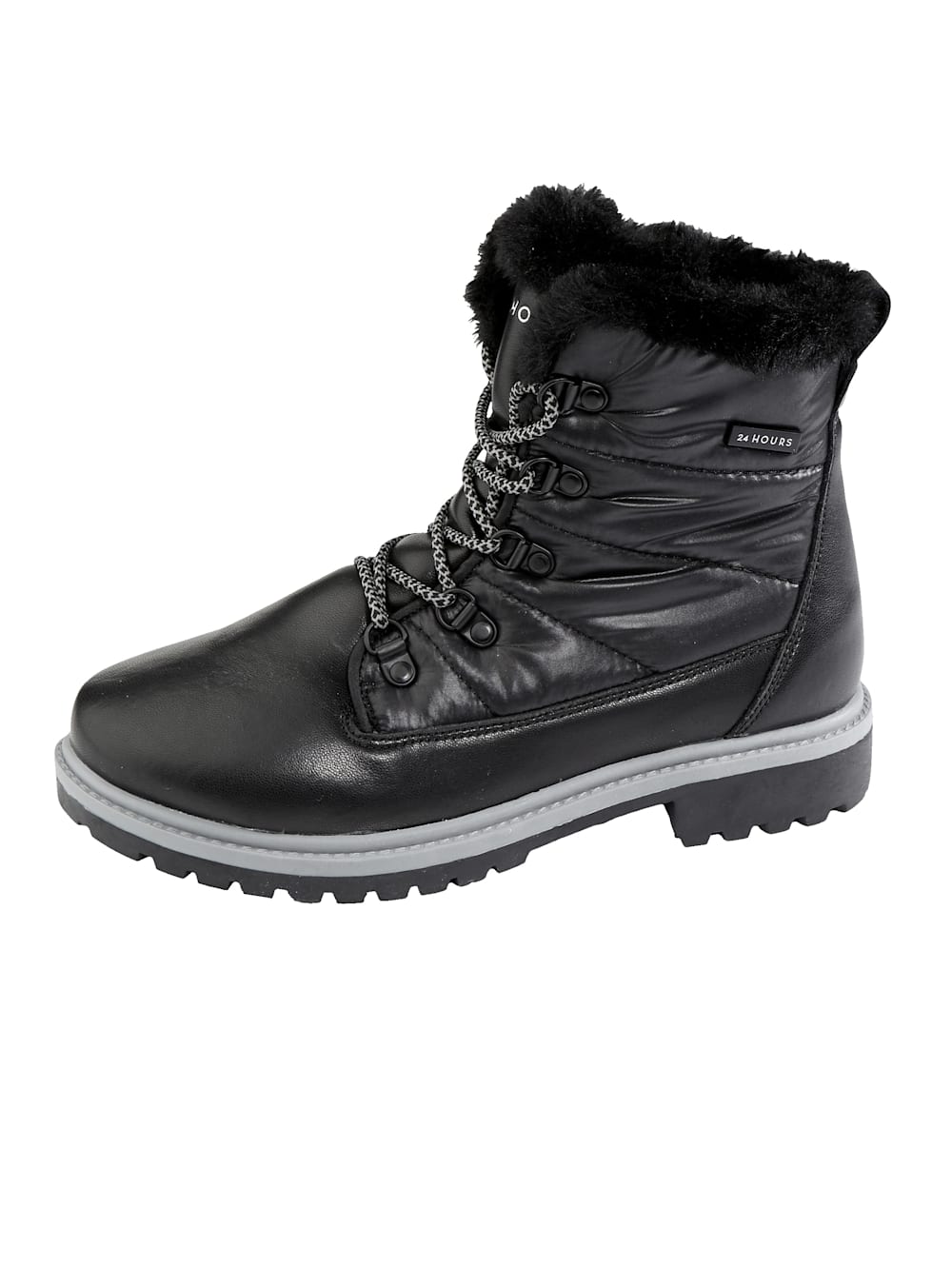 Vamos Stiefelette mit TEX-Membrane - Schwarz