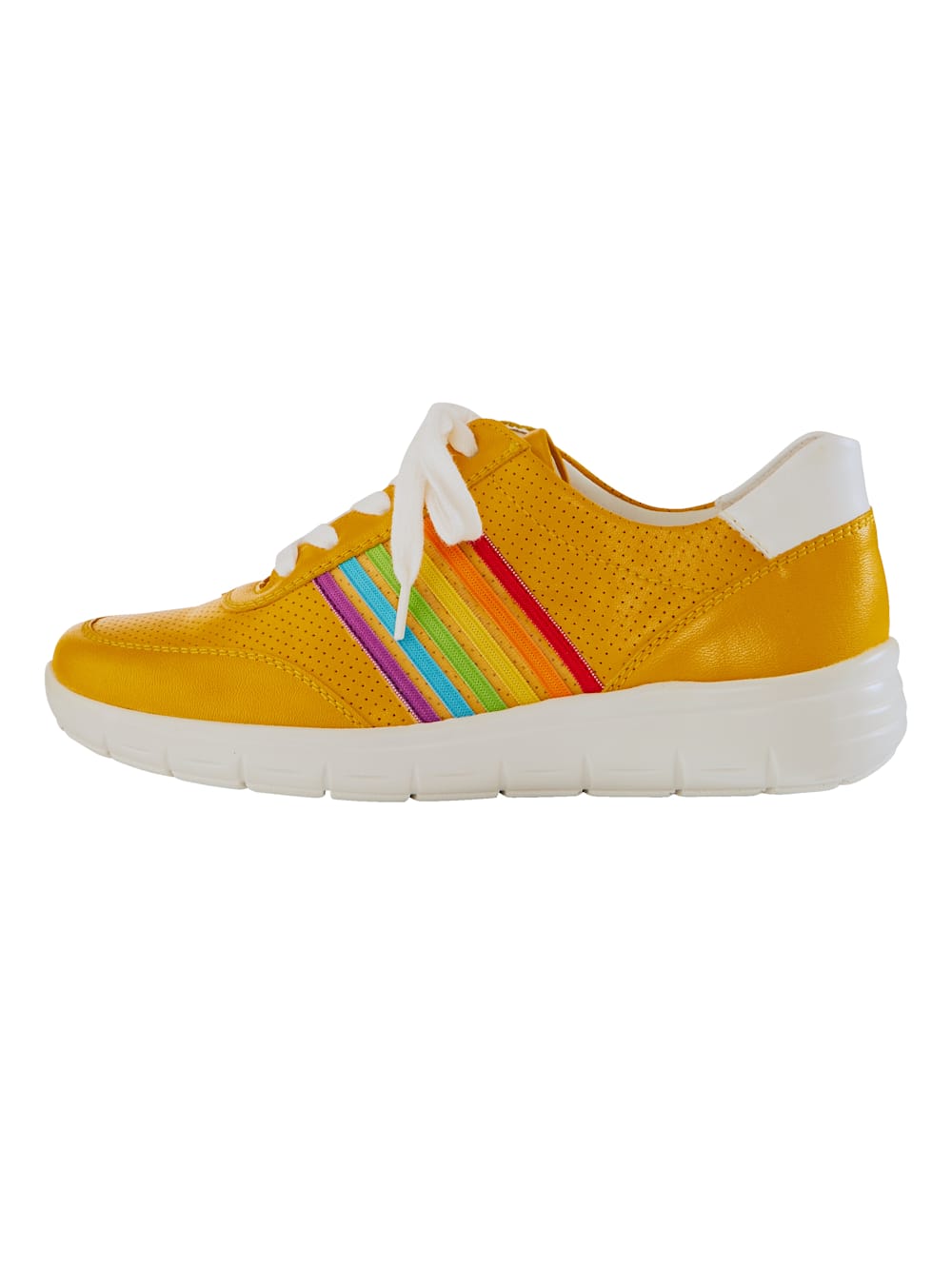 Vamos Schnurschuh mit Luftpolsterlaufsohle - Gelb