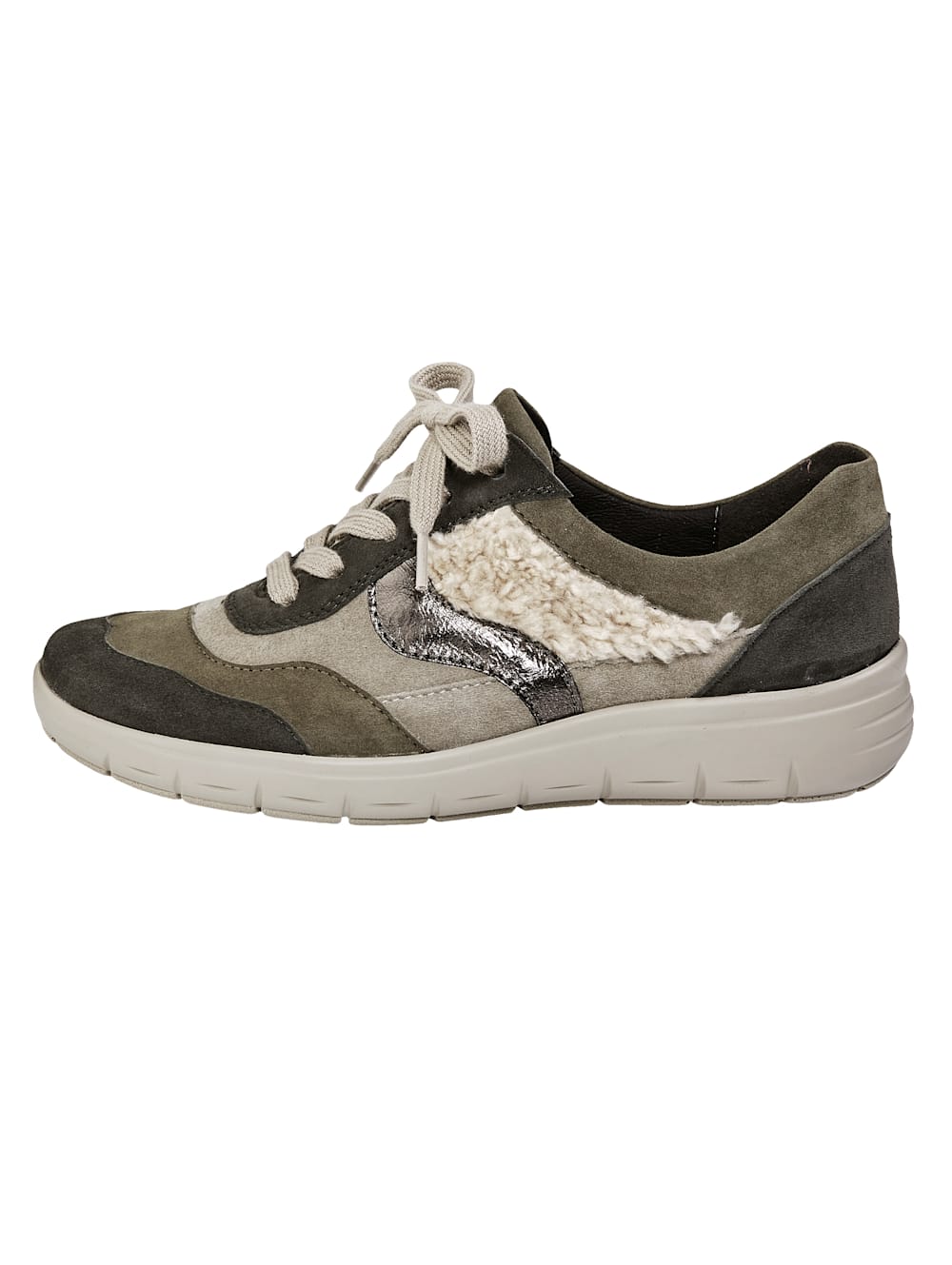Vamos Schnurschuh - Oliv