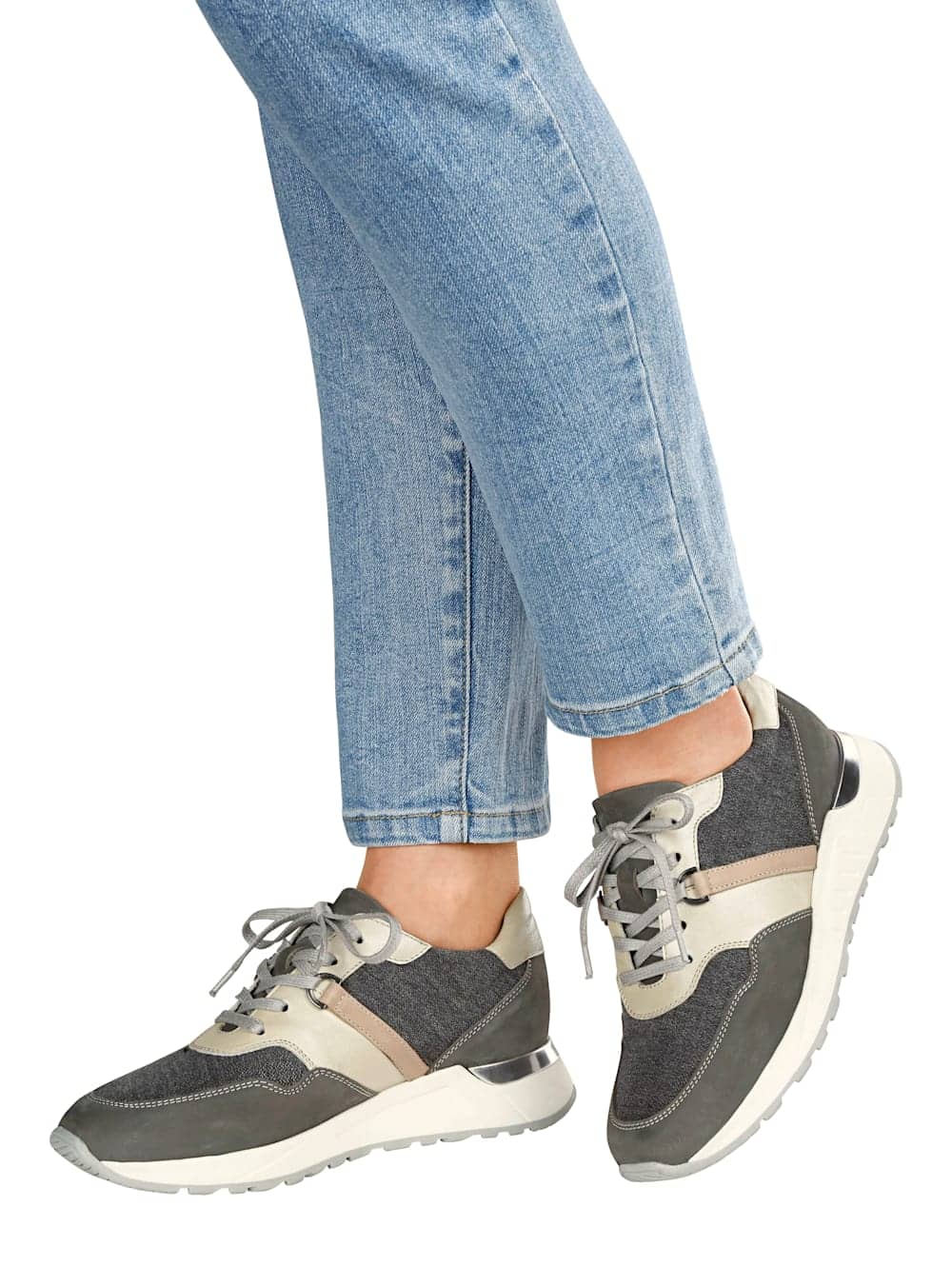 Vamos Schnurschuh - Grau