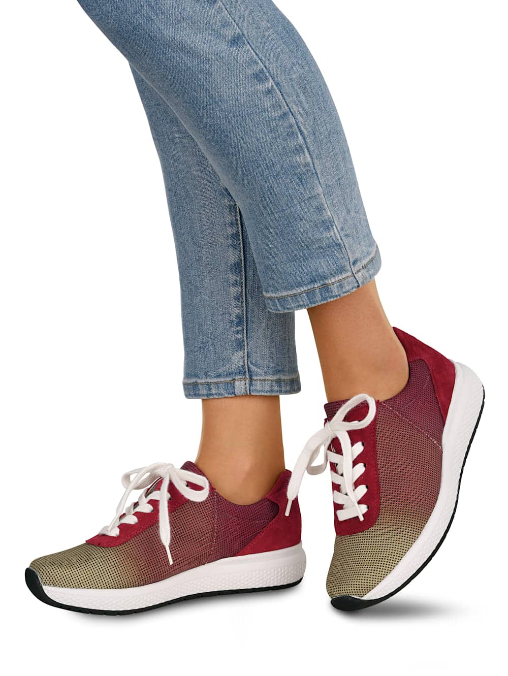 Vamos Sportschuh mit Shock-Absorber - Rot