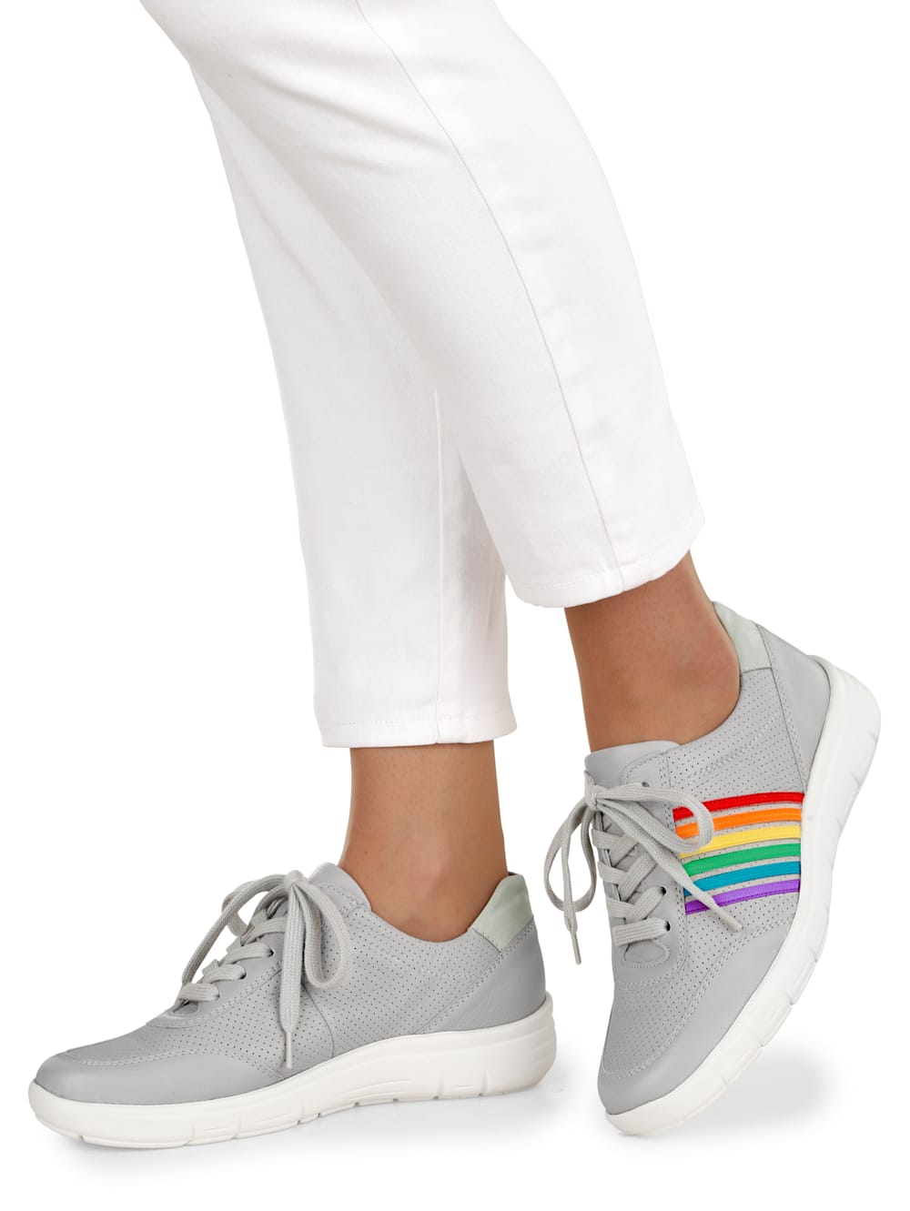 Vamos Schnurschuh mit Luftpolsterlaufsohle - Weib
