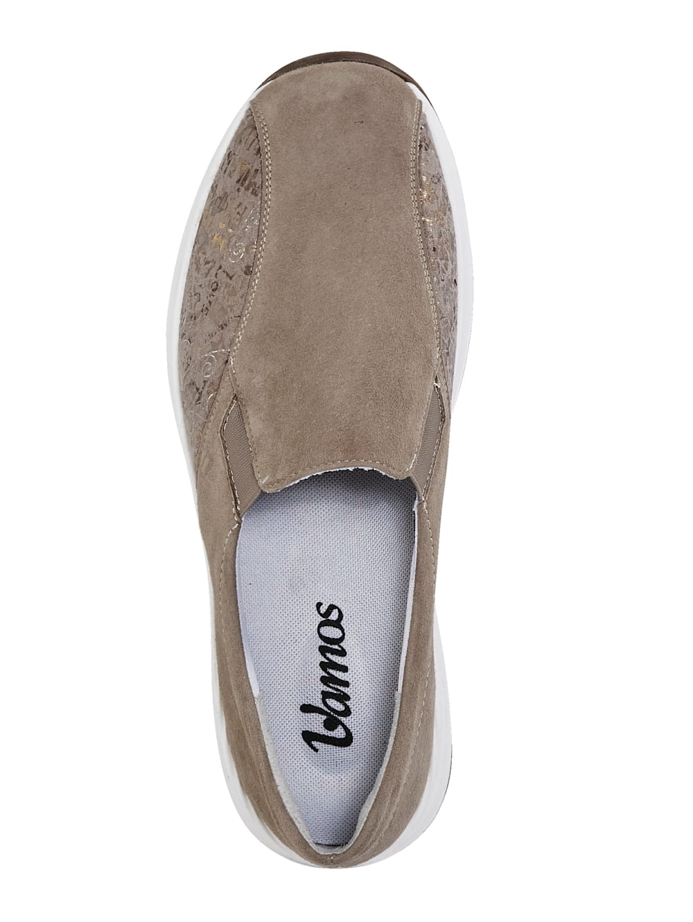 Vamos Slipper mit Shock-Absorber - Taupe