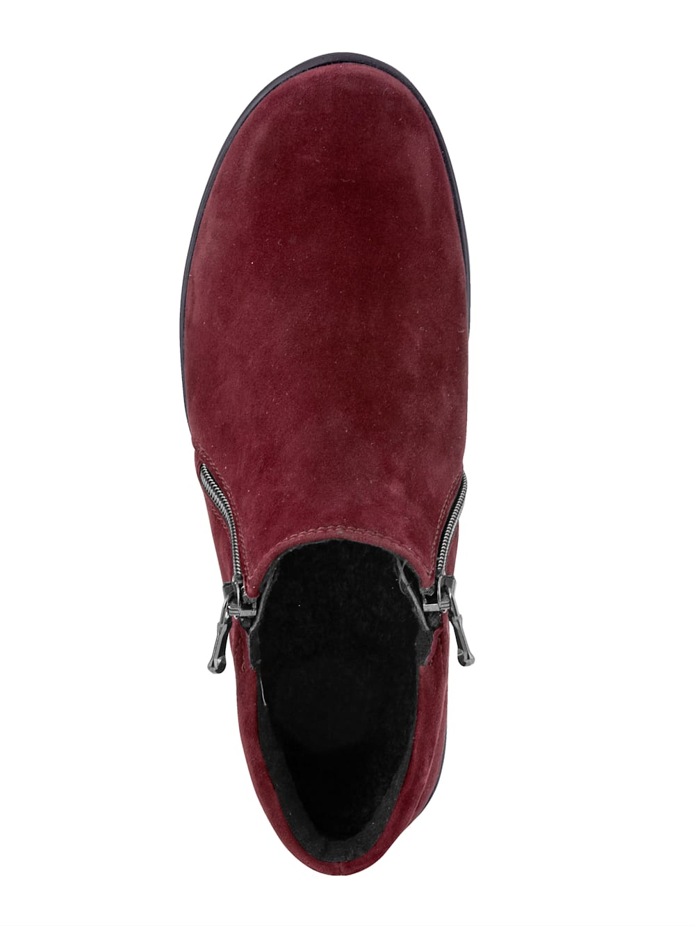 Vamos Stiefelette in klassischer Optik - Rot