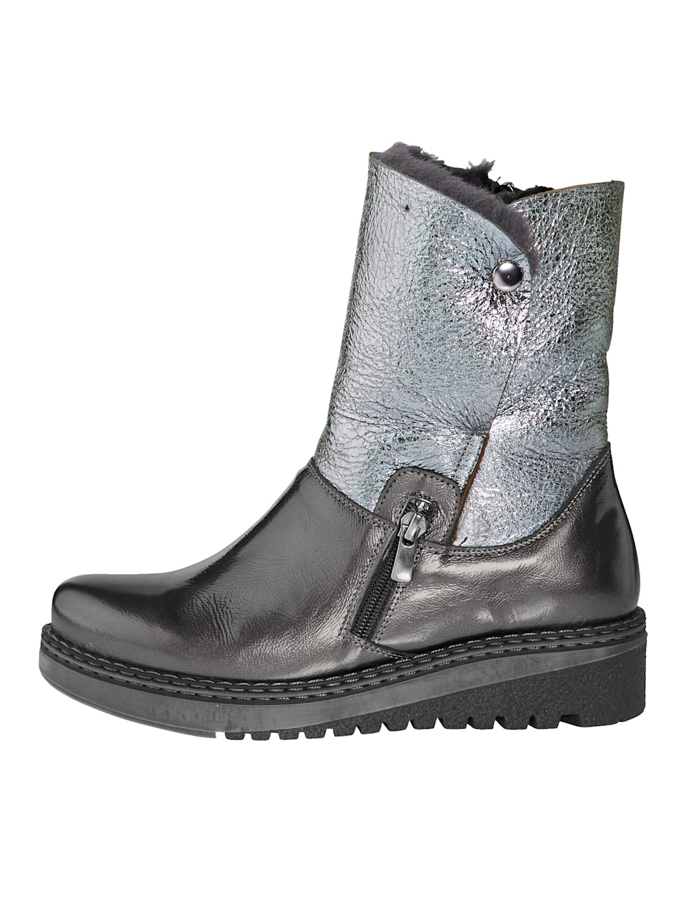 Vamos Stiefel - Silberfarben