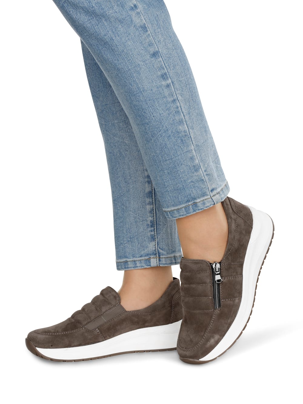 Vamos Slipper mit Shock-Absorber - Dunkelbraun
