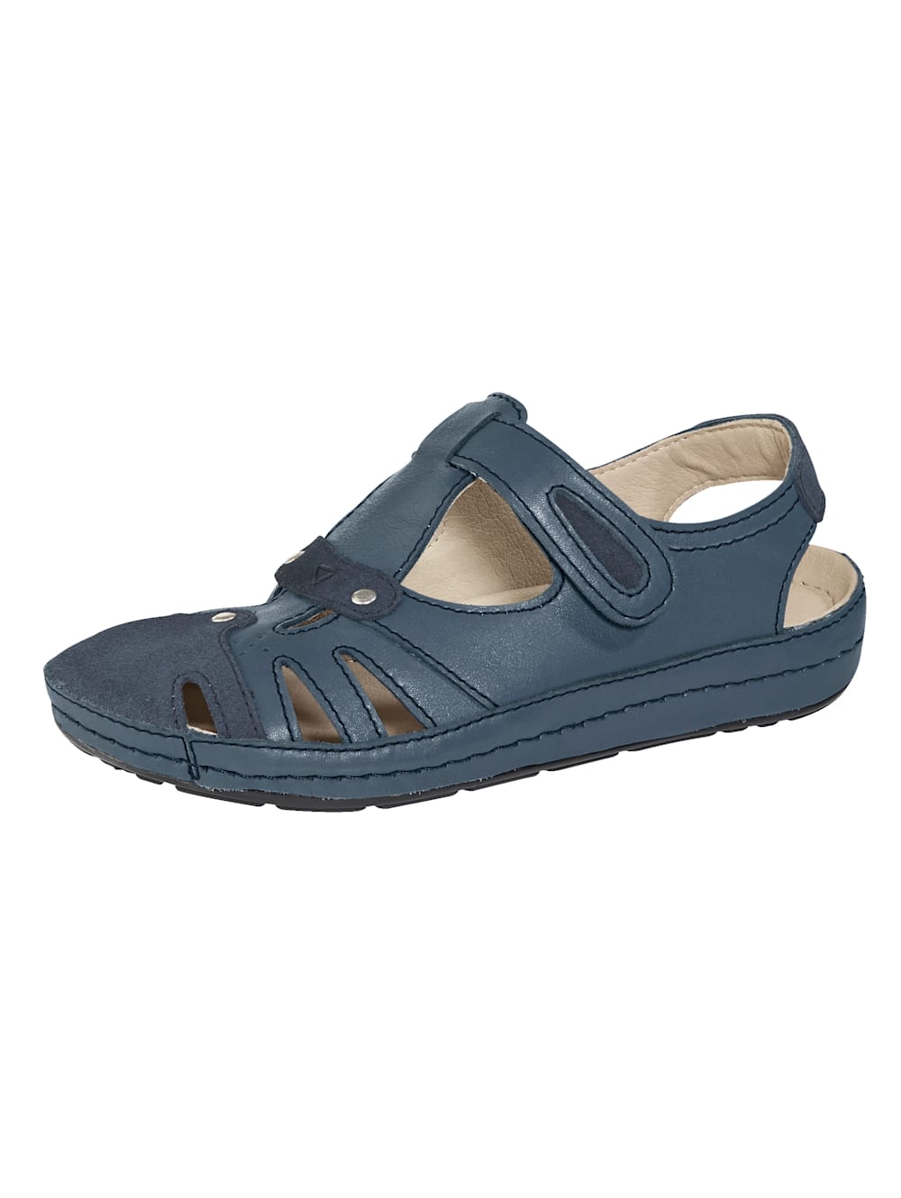 Vamos Klettslipper in zweifarbiger Optik - Blau