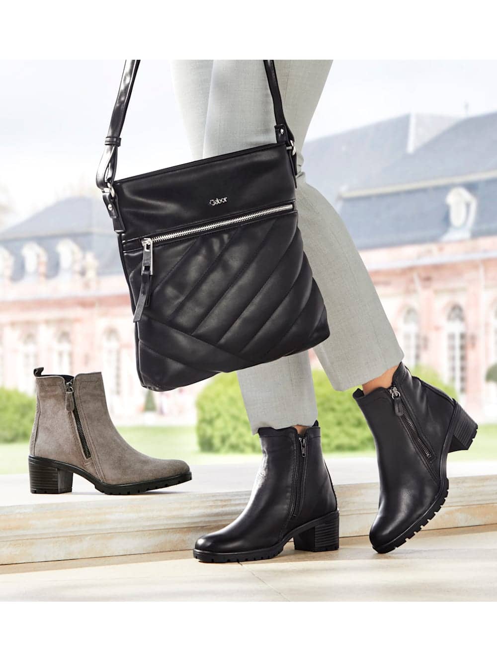 Vamos Stiefelette - Schwarz