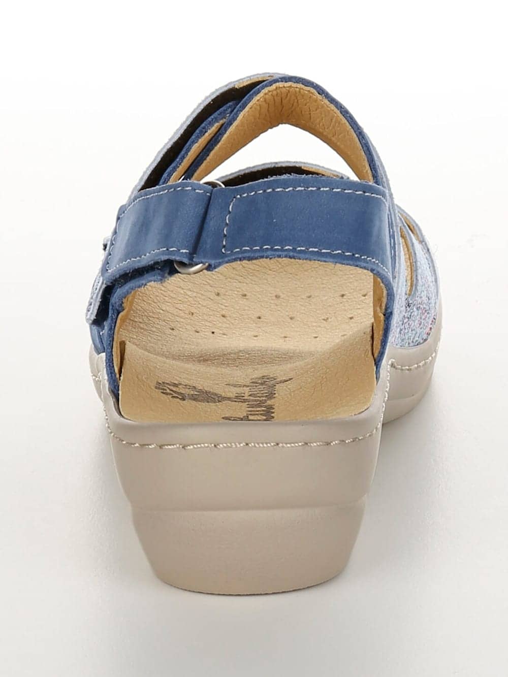 Vamos Sandale mit verstellbaren Klettverschlussen - Blau
