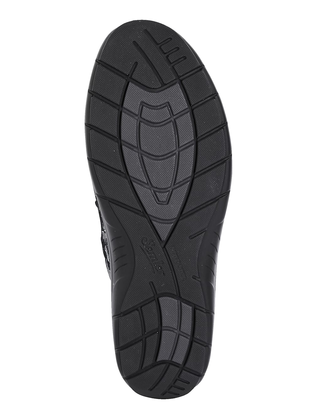 Vamos Schnurschuh mit Luftpolsterlaufsohle - Schwarz