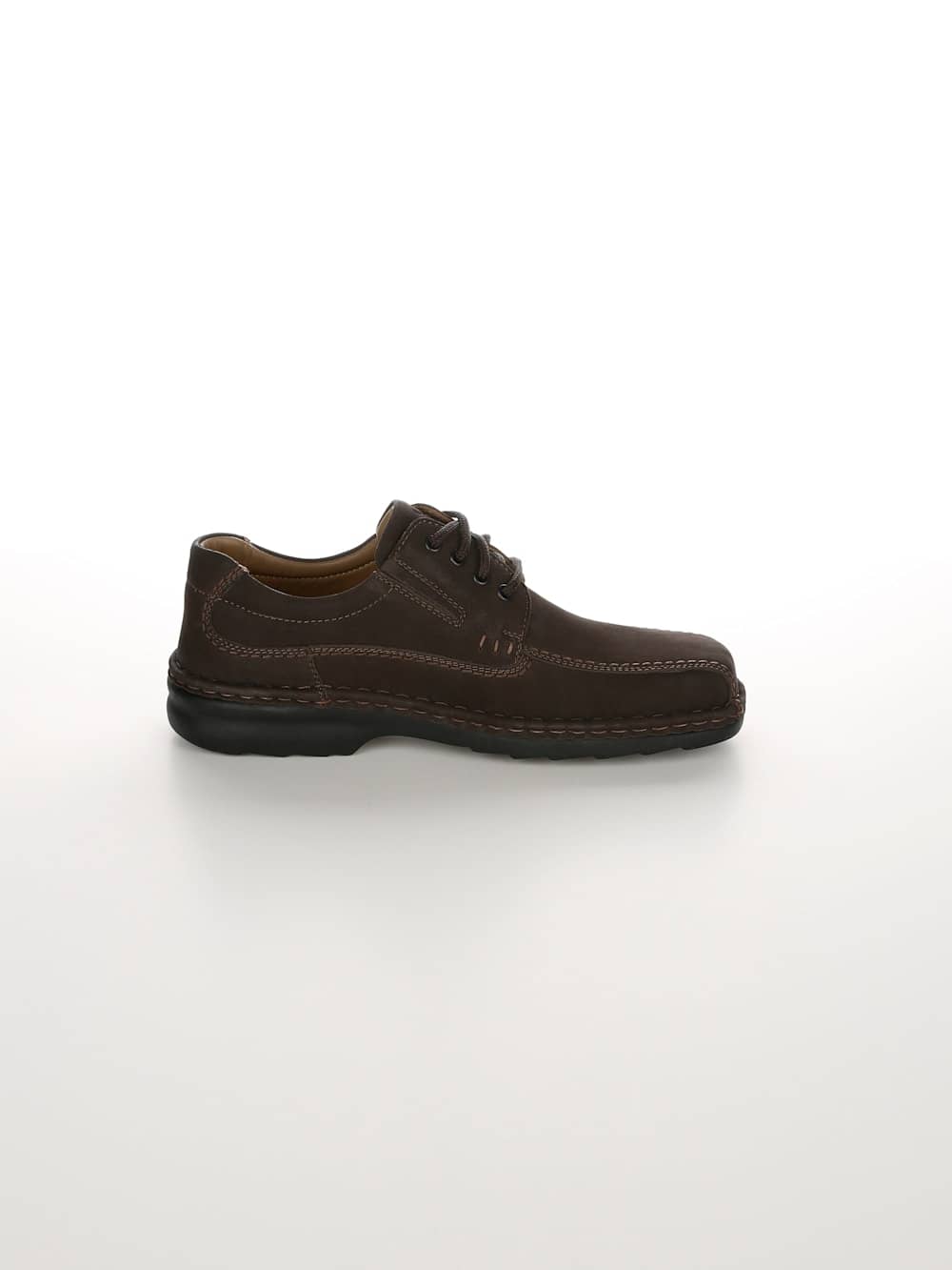 Vamos Schnurschuh in eleganter Optik - Dunkelbraun