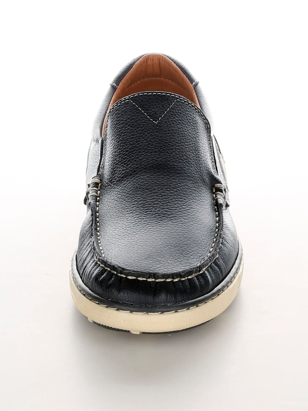 Vamos Slipper im Bootsschuh Stil - Marineblau