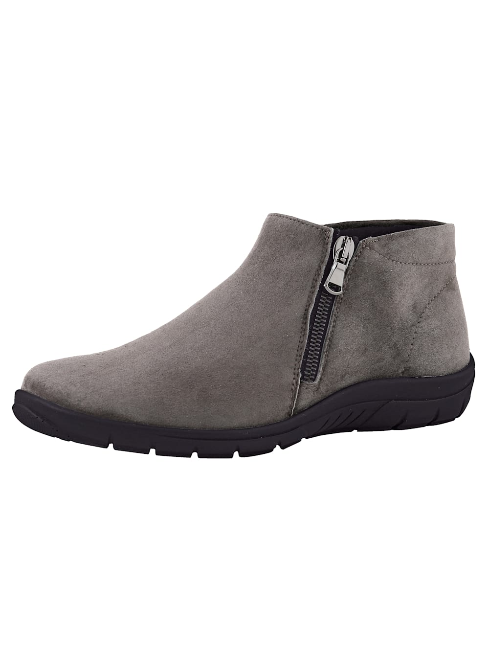 Vamos Stiefelette in klassischer Optik - Taupe