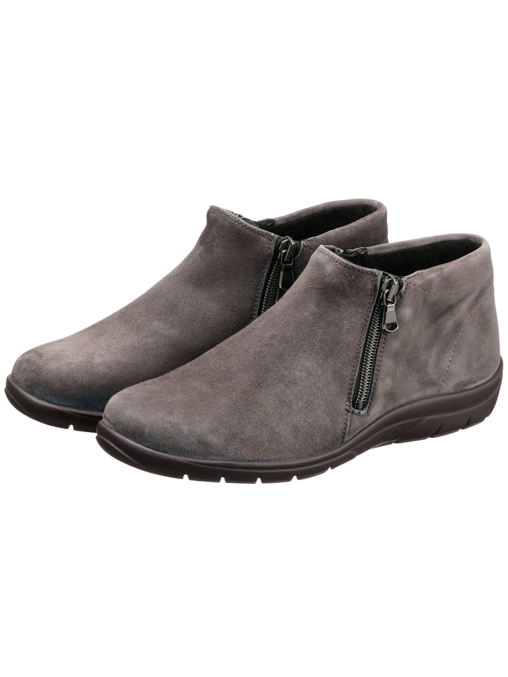 Vamos Stiefelette in klassischer Optik - Taupe