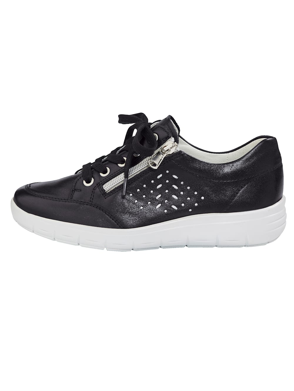 Vamos Schnurschuh mit Shock-Absorber - Schwarz