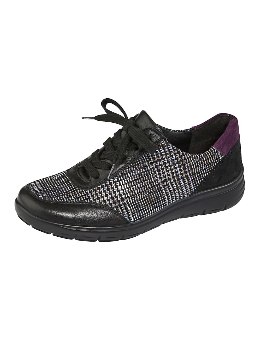 Vamos Schnurschuh mit Luftpolsterlaufsohle - Lila