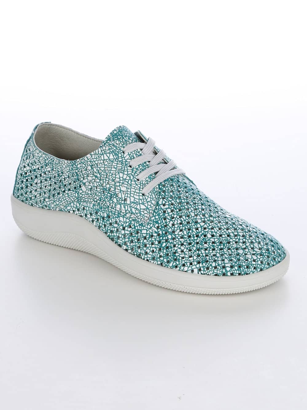 Vamos Schnurschuh mit Perforation - Weib