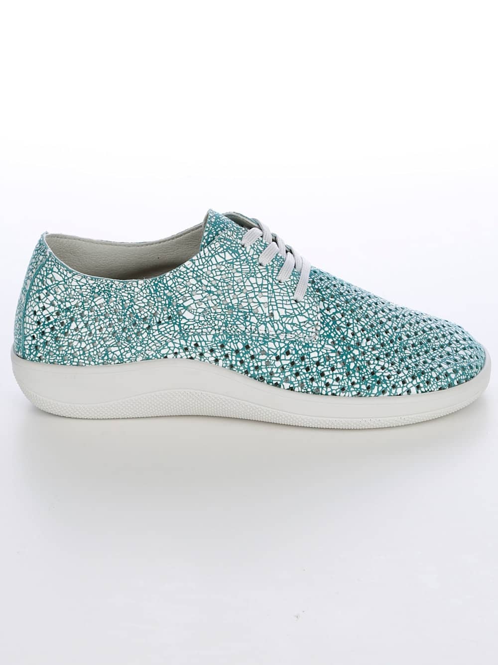 Vamos Schnurschuh mit Perforation - Weib