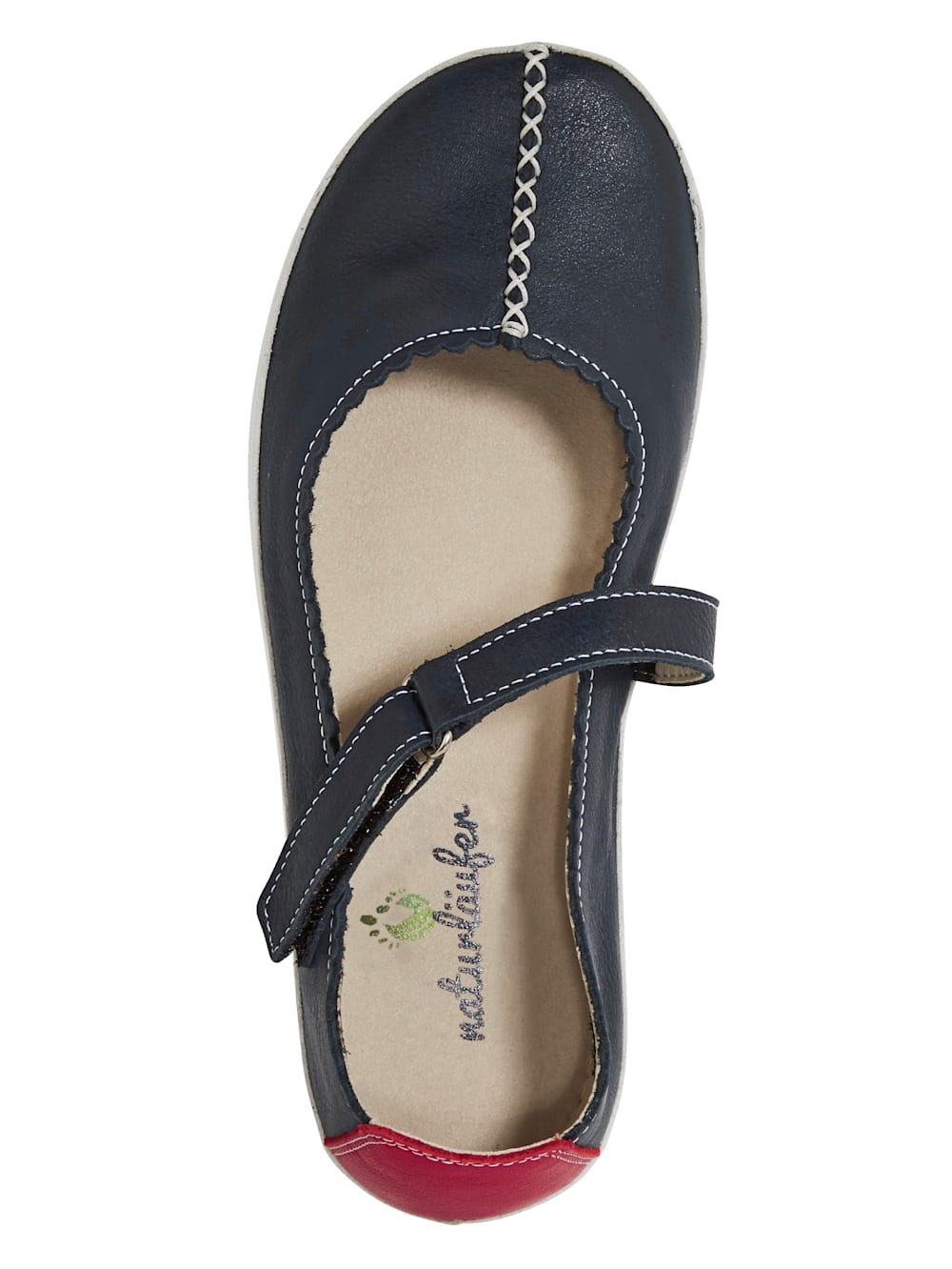 Vamos Klettslipper mit verstellbarem Klettverschluss - Marineblau