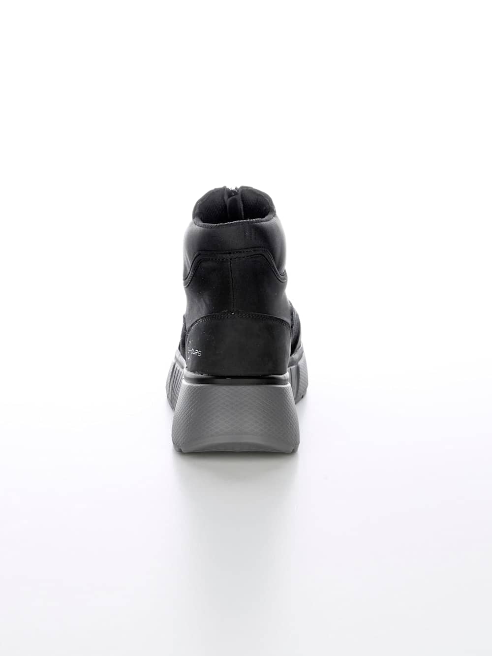 Vamos Stiefelette mit sportivem Front Zipper - Schwarz