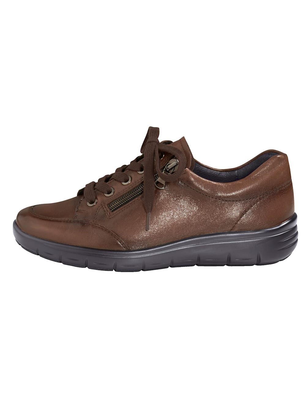 Vamos Schnurschuh mit Shock-Absorber - Cognac