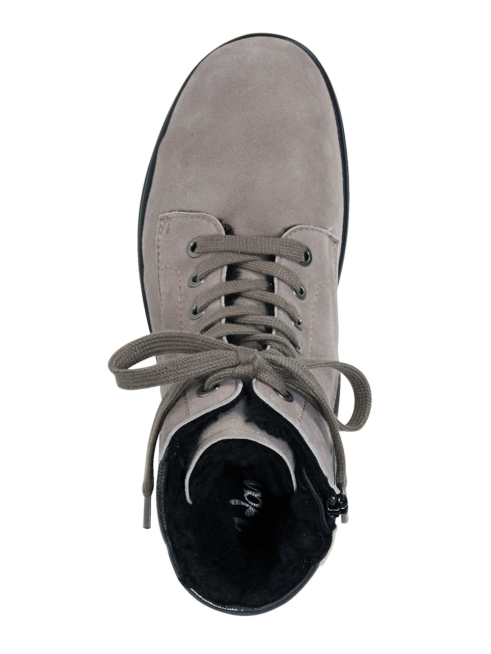 Vamos Schnurstiefelette mit Shock-Absorber - Grau