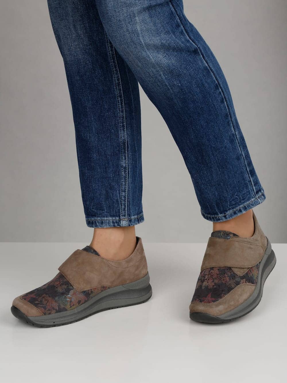 Vamos Klettslipper mit Shock-Absorber - Taupe