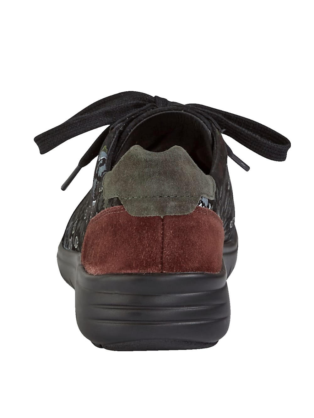 Vamos Schnurschuh mit Luftpolsterlaufsohle - Schwarz