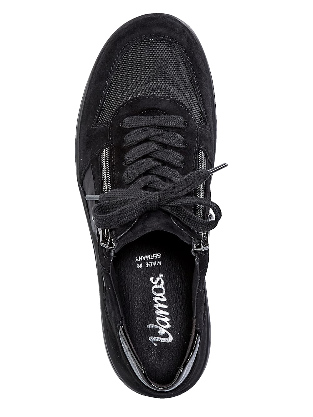 Vamos Schnurschuh mit Shock-Absorber - Schwarz