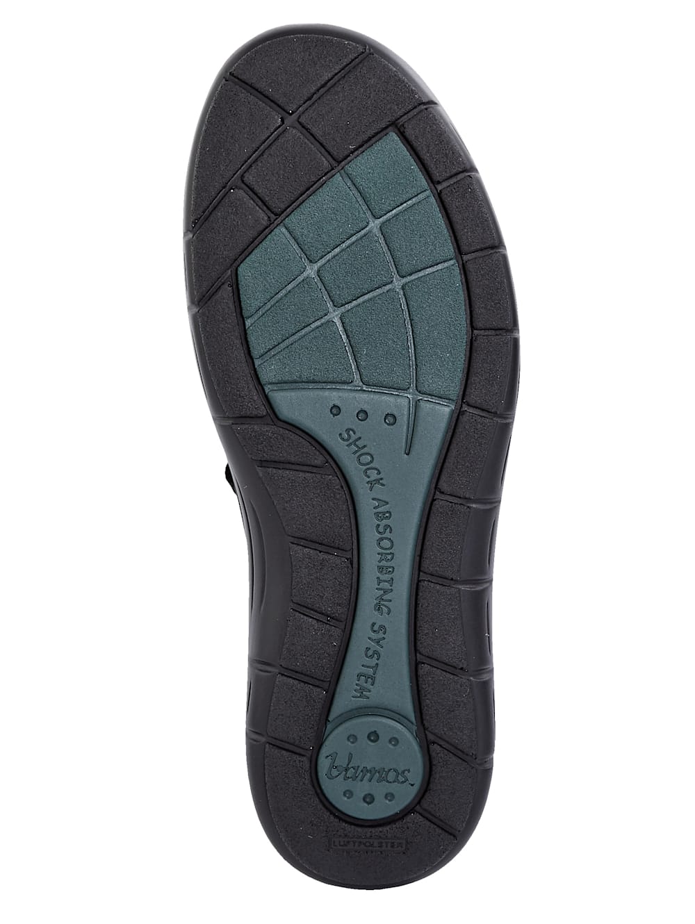 Vamos Schnurschuh mit Shock-Absorber - Schwarz