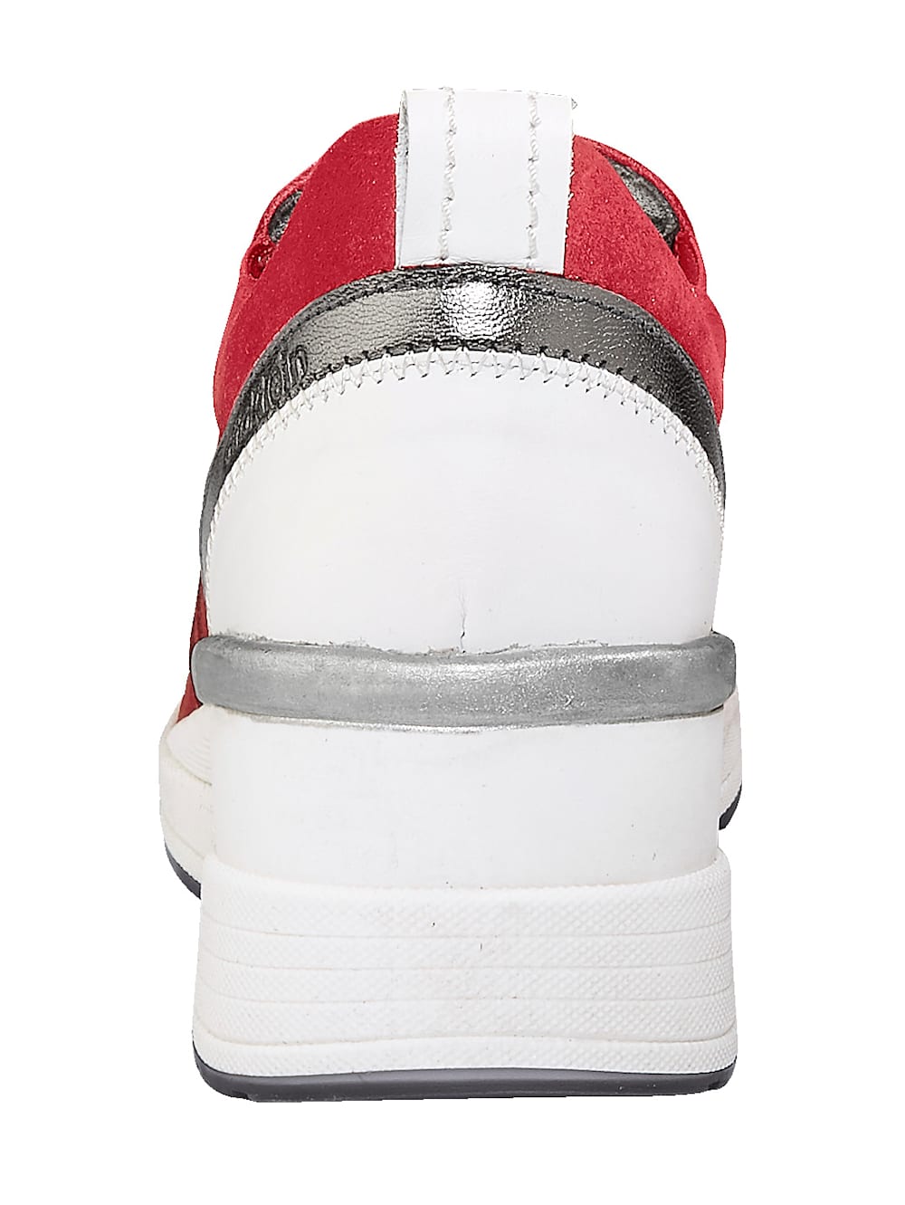 Vamos Slipper mit besonders hohem Keilabsatz - Rot