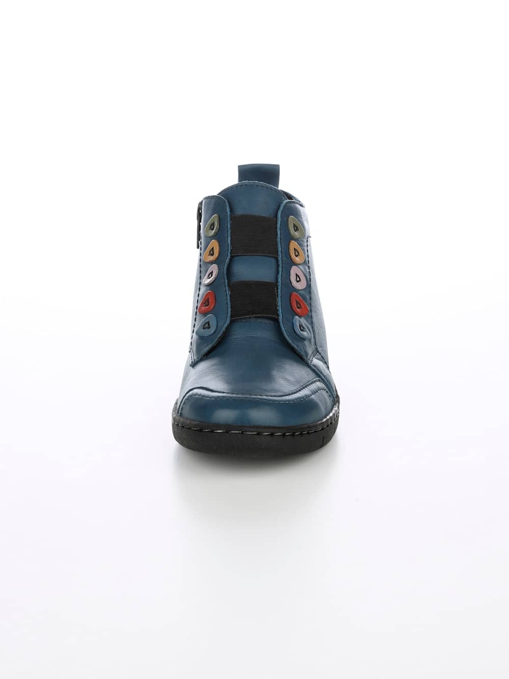 Vamos Stiefelette mit Elastikeinsatzen - Blau