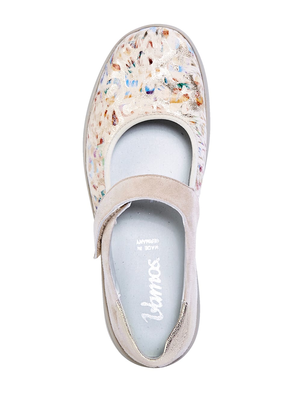 Vamos Klettslipper mit Luftpolsterlaufsohle - Beige
