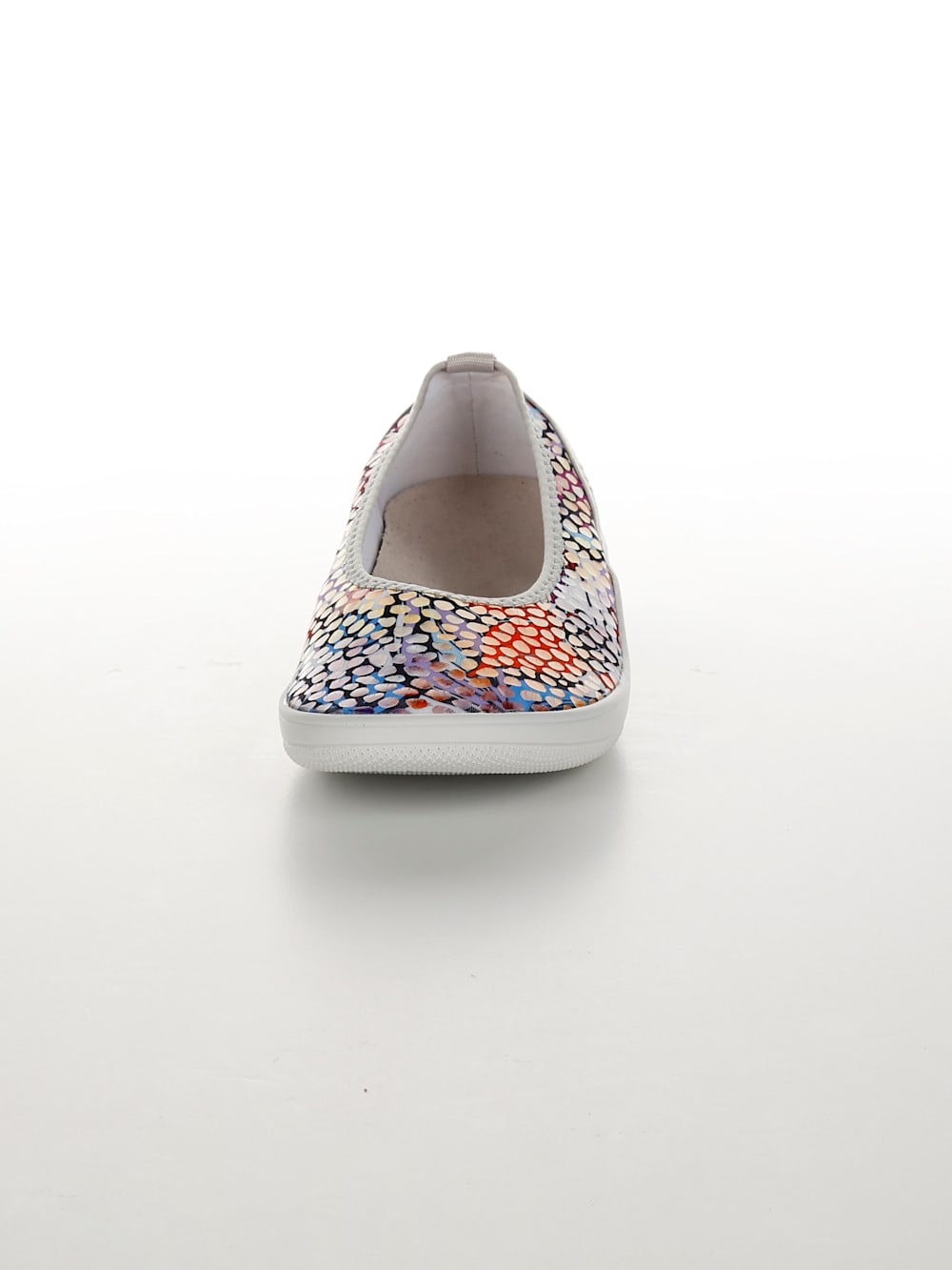 Vamos Ballerina mit wunderschonem Print - Rot