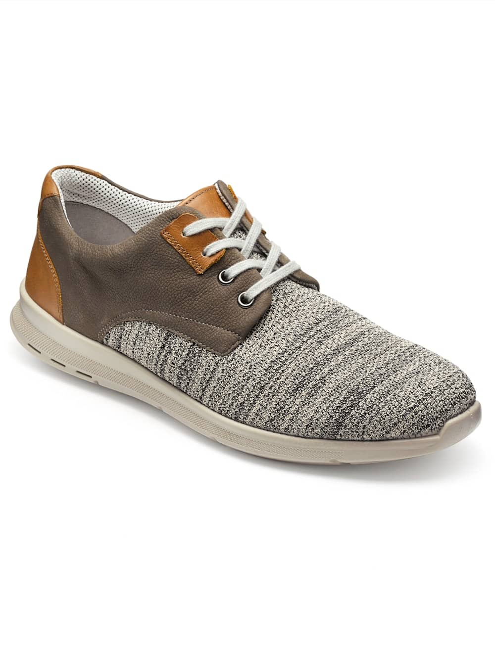 Vamos Schnurschuh mit Superstretch-Textil - Beige