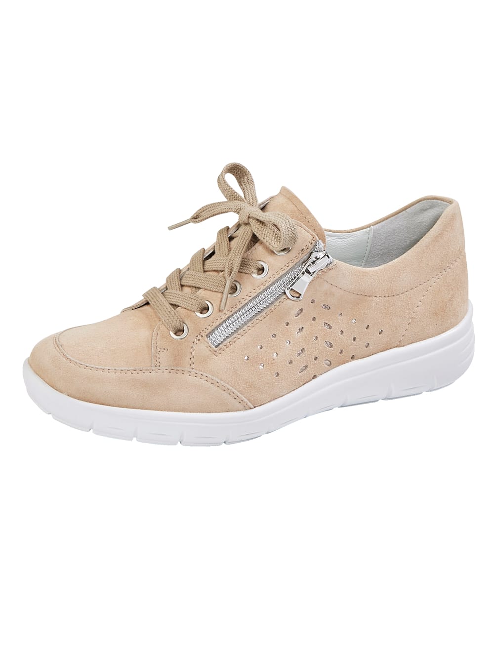 Vamos Schnurschuh mit Shock-Absorber - Beige