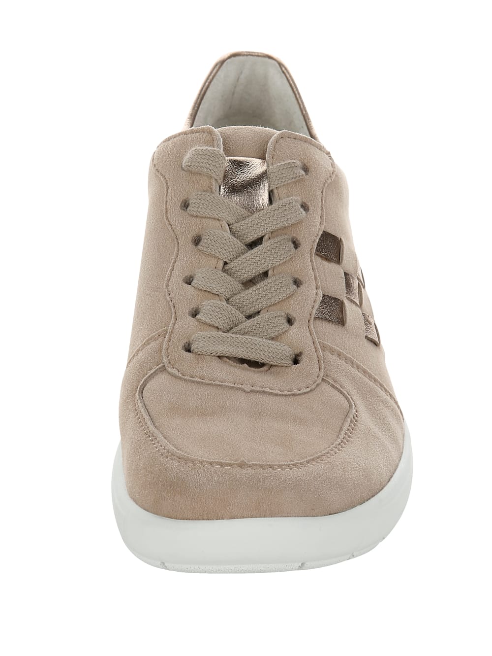 Vamos Schnurschuh mit Luftpolsterlaufsohle - Beige