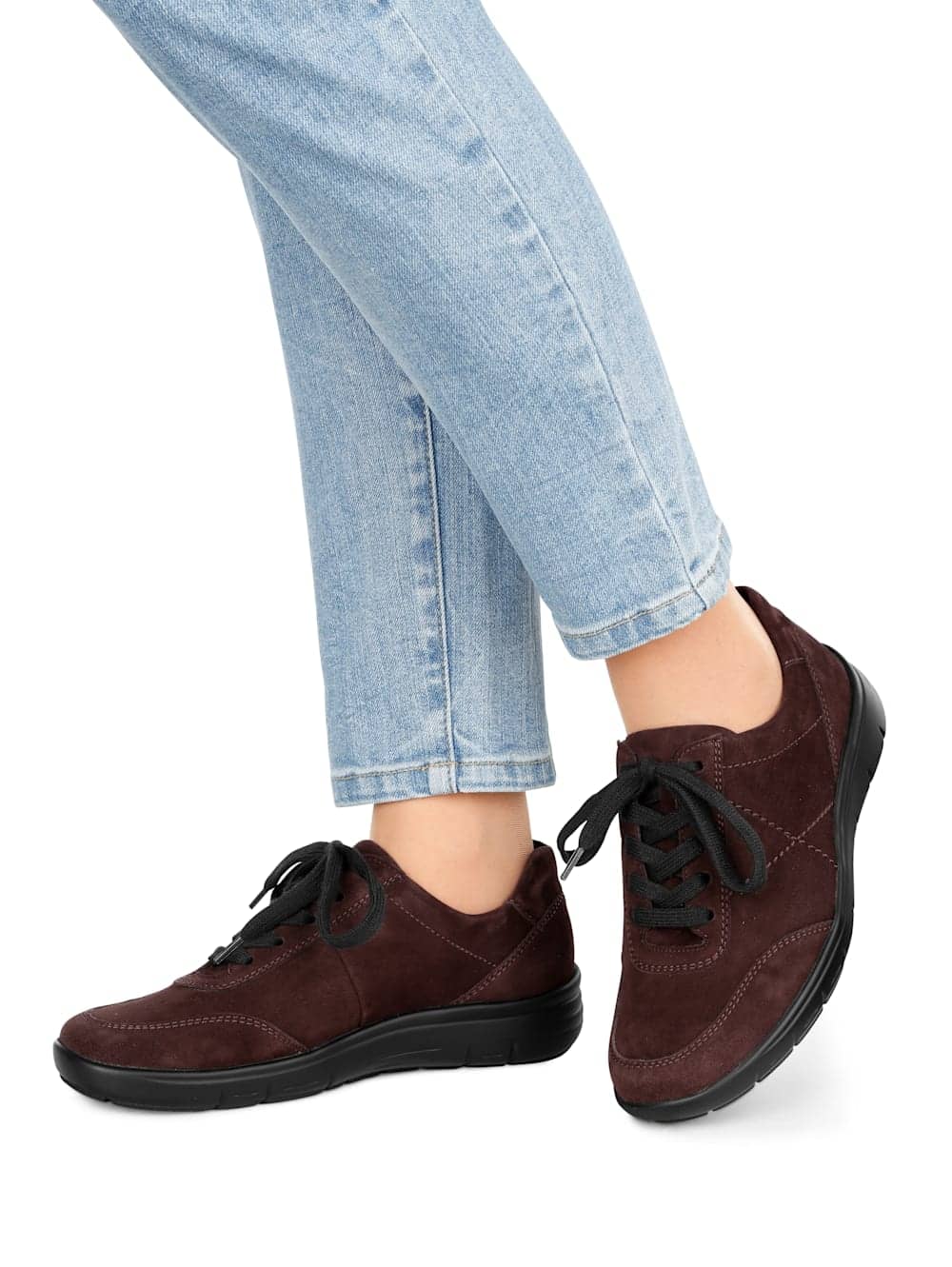 Vamos Schnurschuh mit Shock-Absorber - Bordeaux