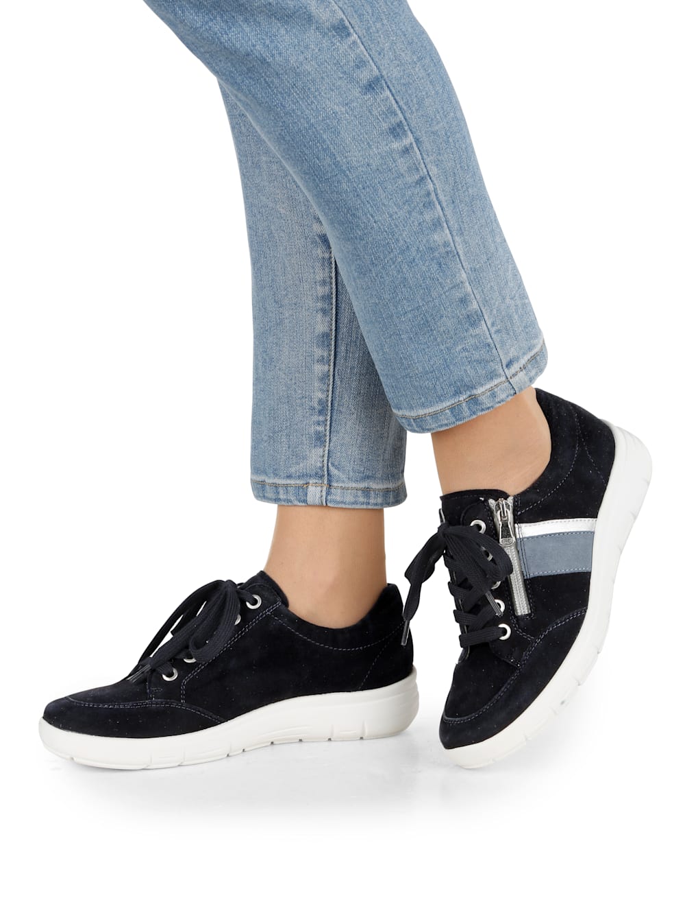Vamos Schnurschuh mit Luftpolsterlaufsohle - Rosé
