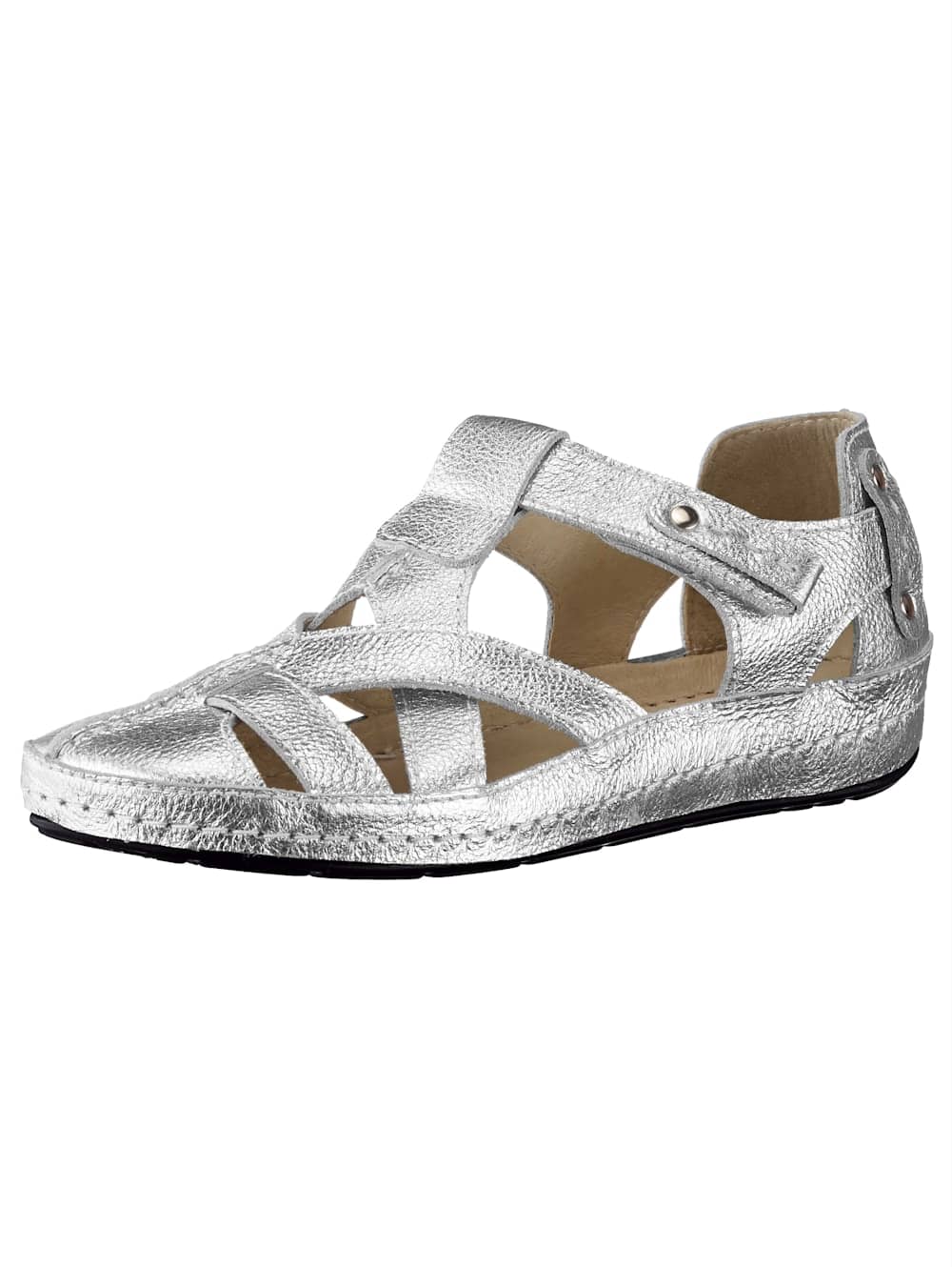 Vamos Klettslipper mit flexibler Laufsohle - Silberfarben