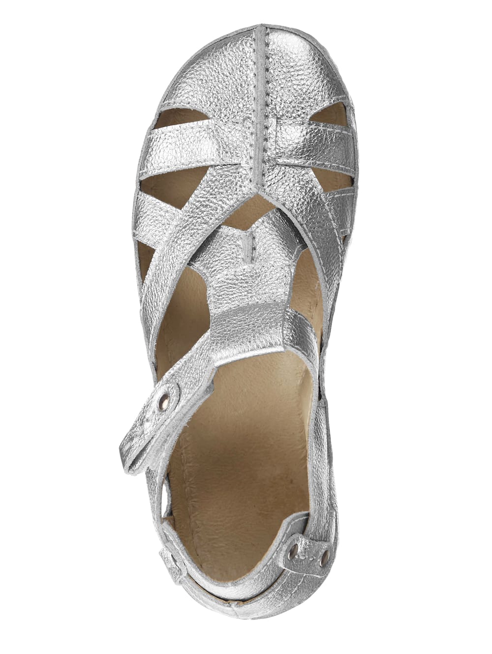 Vamos Klettslipper mit flexibler Laufsohle - Silberfarben