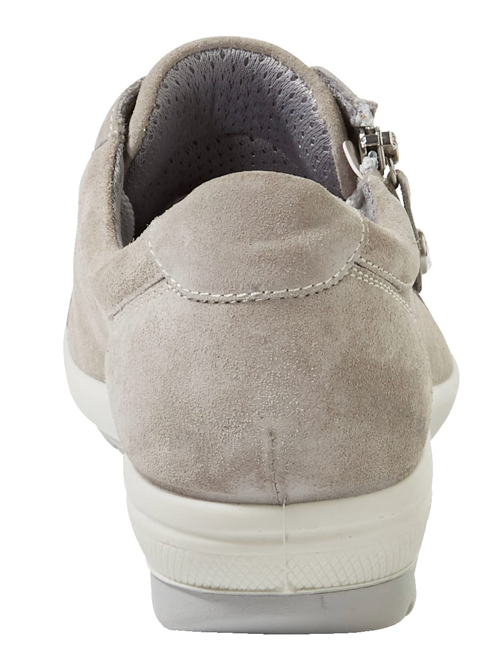 Vamos Schnurschuhe mit zusatzlichem Reibverschlus - Grau