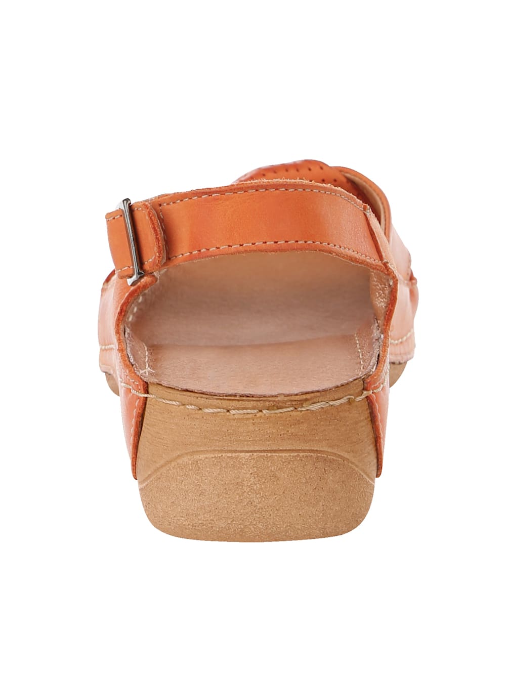 Vamos Sandale mit raffinierter Schlaufe - Orange