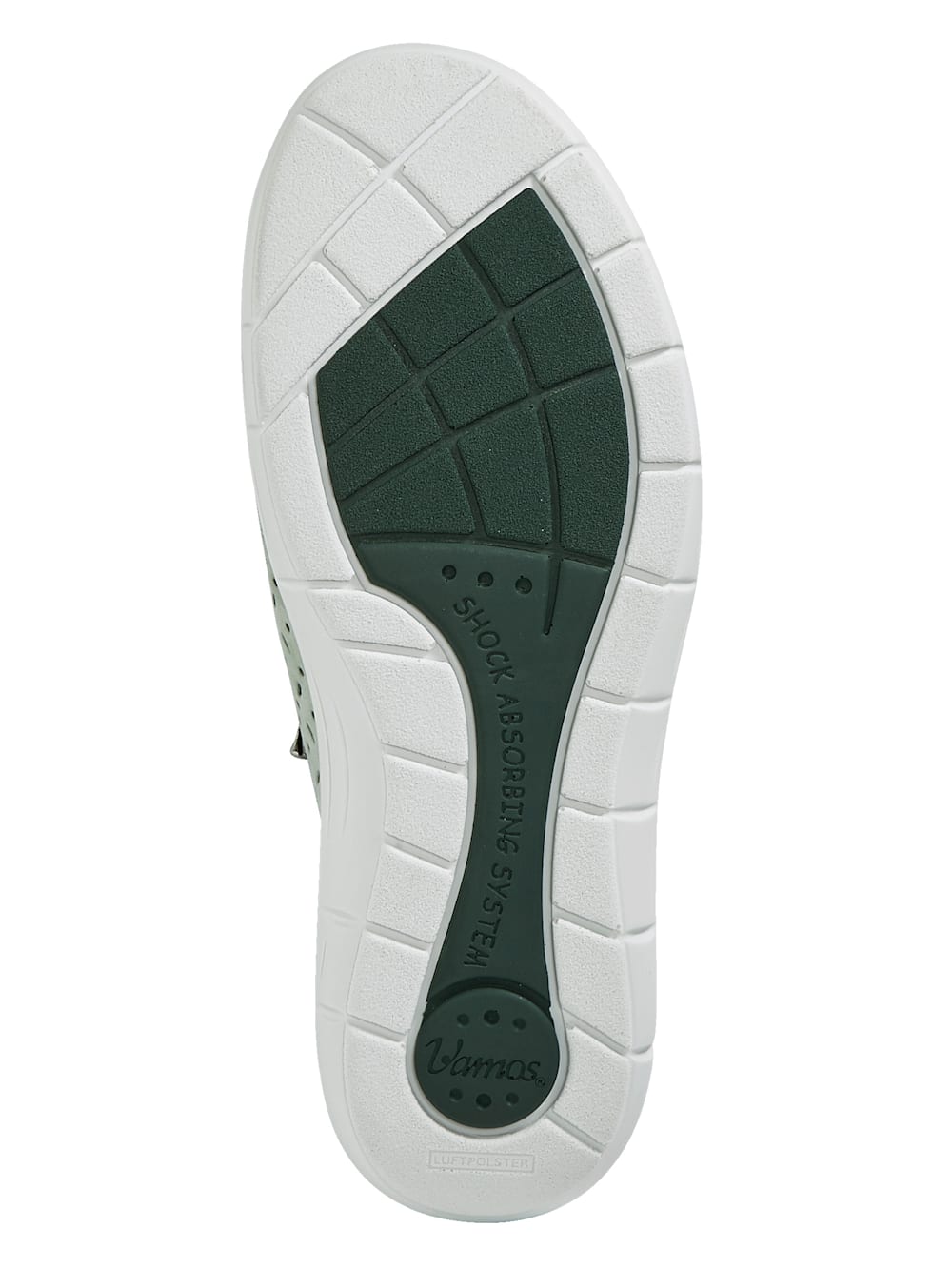 Vamos Schnurschuh mit Luftpolsterlaufsohle - Mintgrun