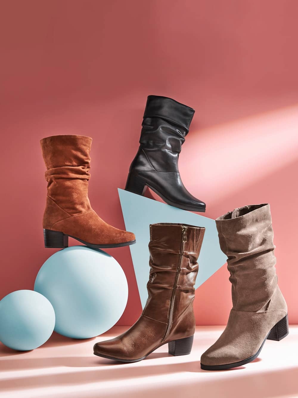 Vamos Stiefel - Taupe