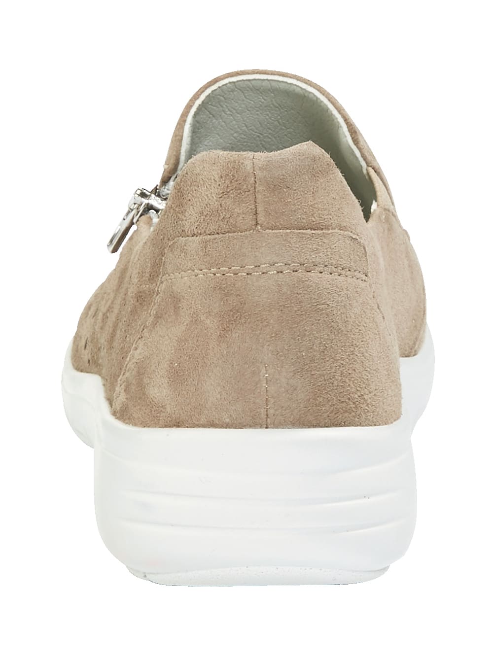 Vamos Slipper mit seitlichem Reibverschluss - Taupe